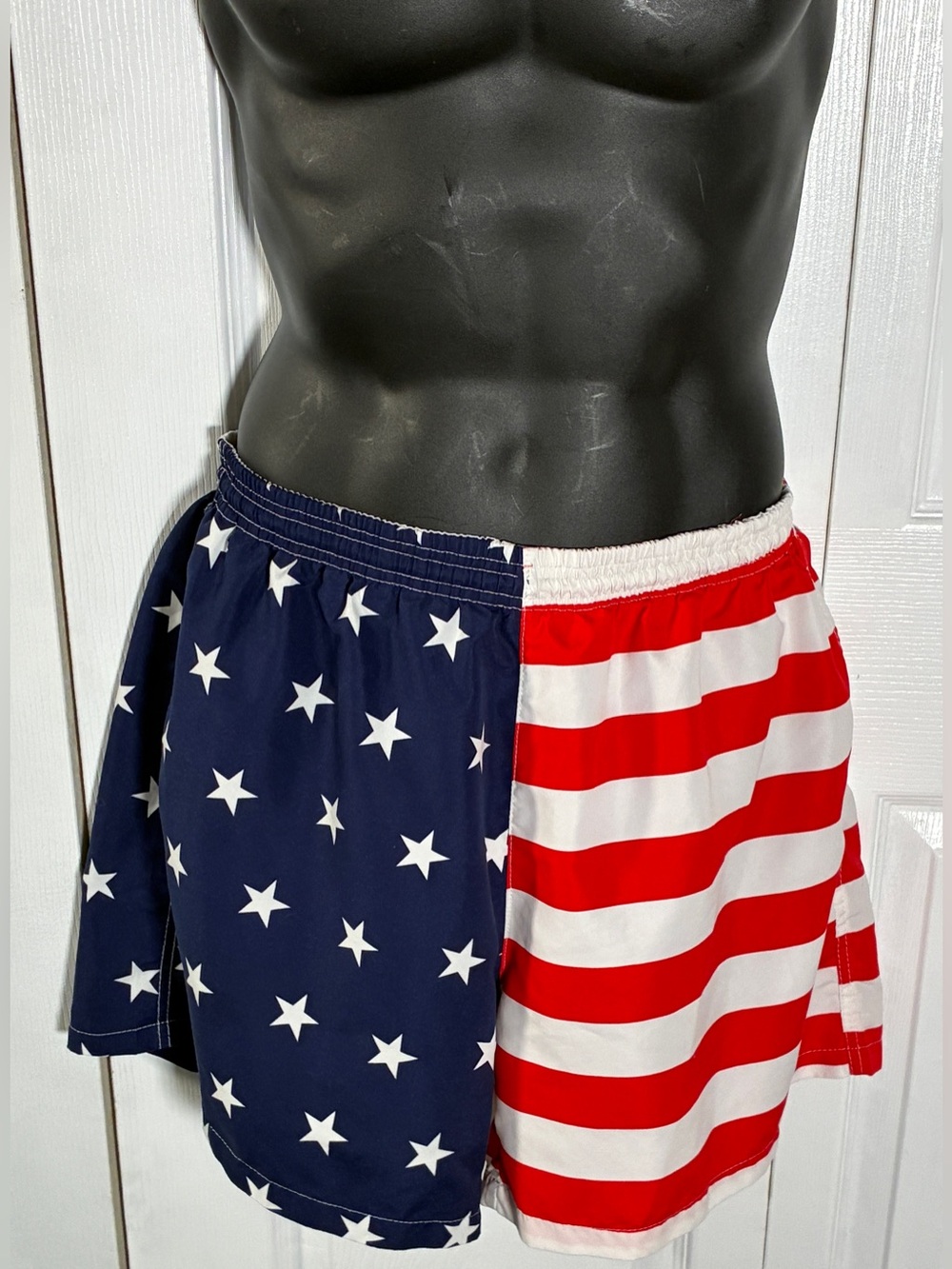 Uzzi Amphibious Gear American Flag Swim Shorts Men’s Large